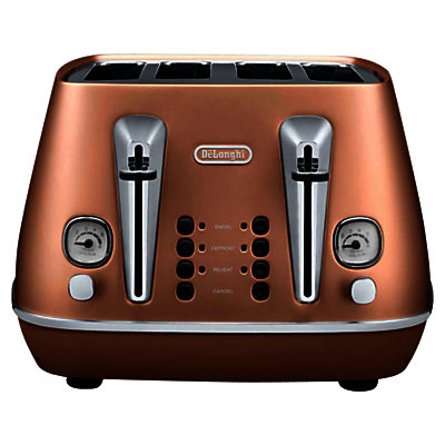 De'Longhi Distinta 4-Slice Toaster Copper De'Longhi Distinta 4-Slice Toaster Copper